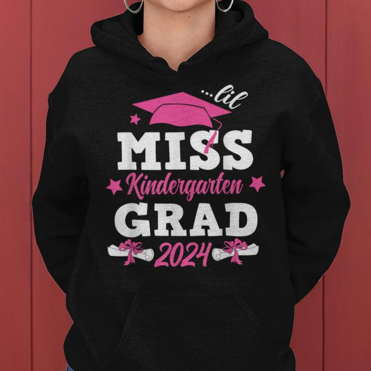 Lil Miss Kindergarten Grad Last Day Of School Graduation Women Hoodie