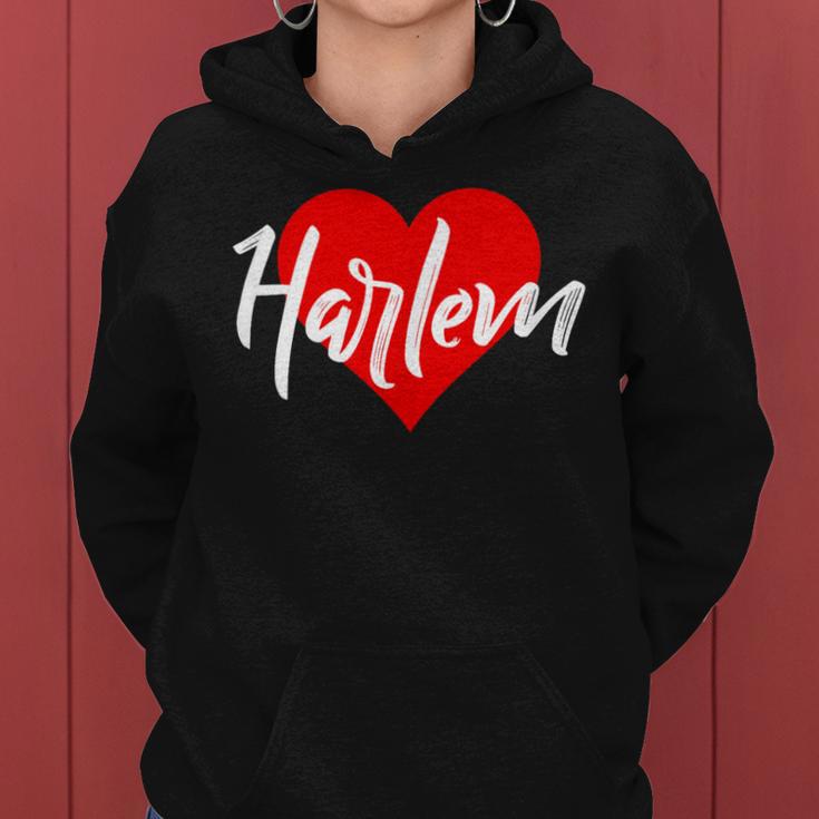 I Love Harlem For New York Lover Idea Women Hoodie