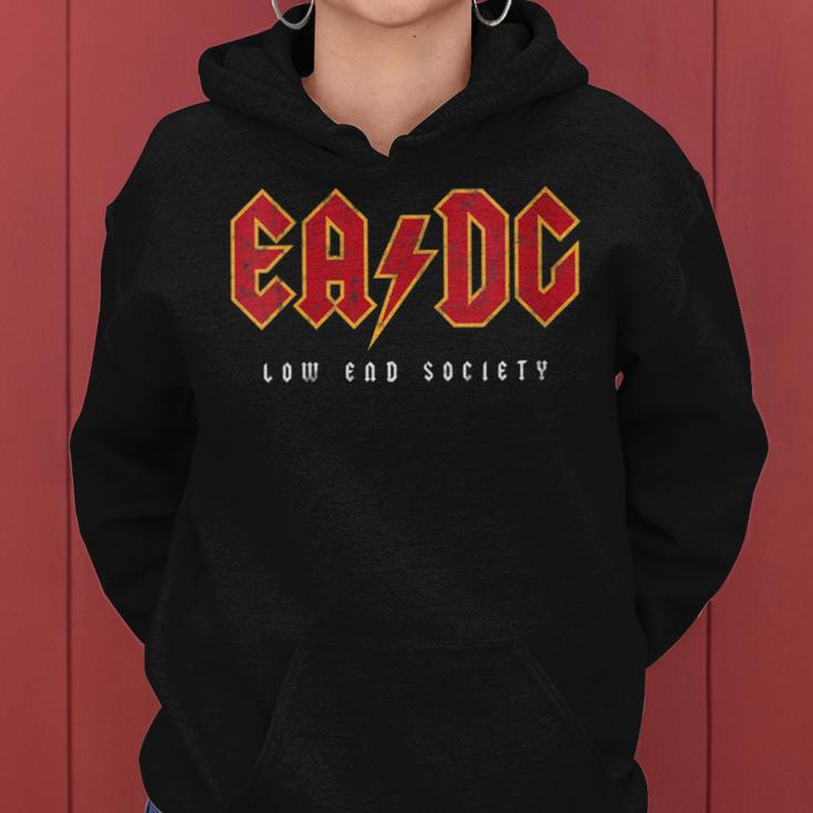 Low End Society Bass Player's Bass Guitar Eadg Strings Women Hoodie