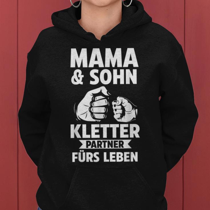 Mama & Sohn Kletterpartner Klettern Kapuzenpullover für Damen