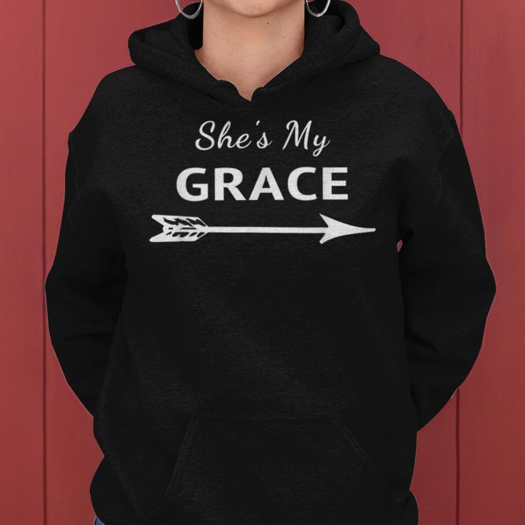 Matching She's My Grace Friends Bffs Women Hoodie