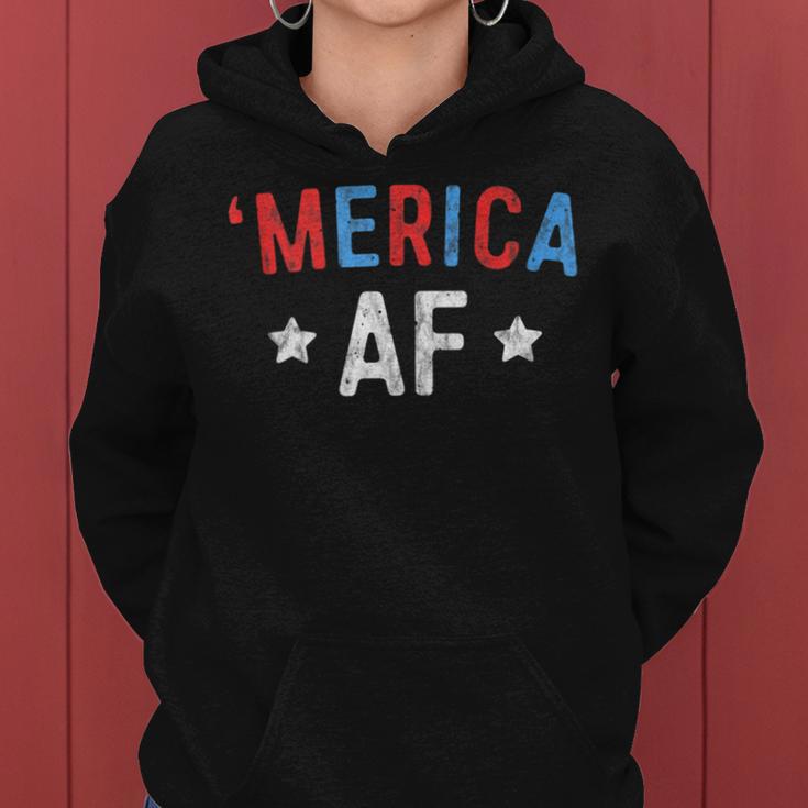 Merica Af Patriotic 4Th July America Freedom Men Women Hoodie