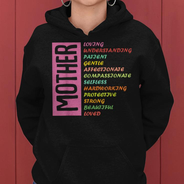 Mother Meaning I Love Mom Women Hoodie