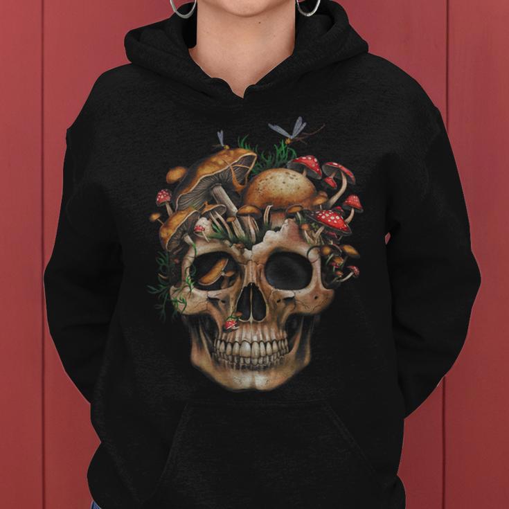 Mushroom Skull Cute Hippie Mushroom For Men' Boys Girl Women Hoodie