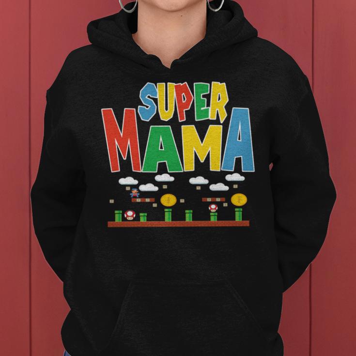 Muttertagsgeschenk Für Mama Personalisiert Super Mama Kapuzenpullover für Damen