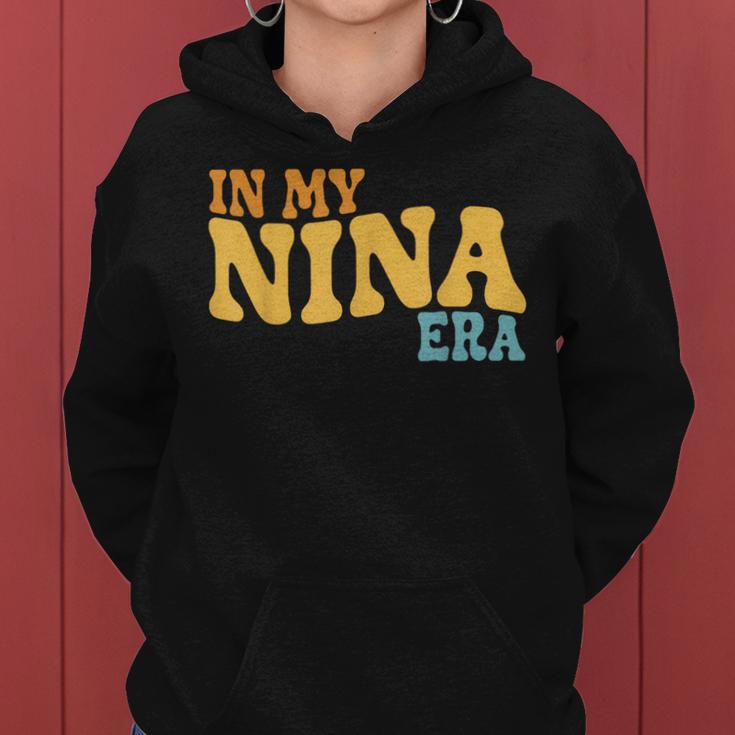 In My Nina Era Groovy Tie Dye Women Hoodie