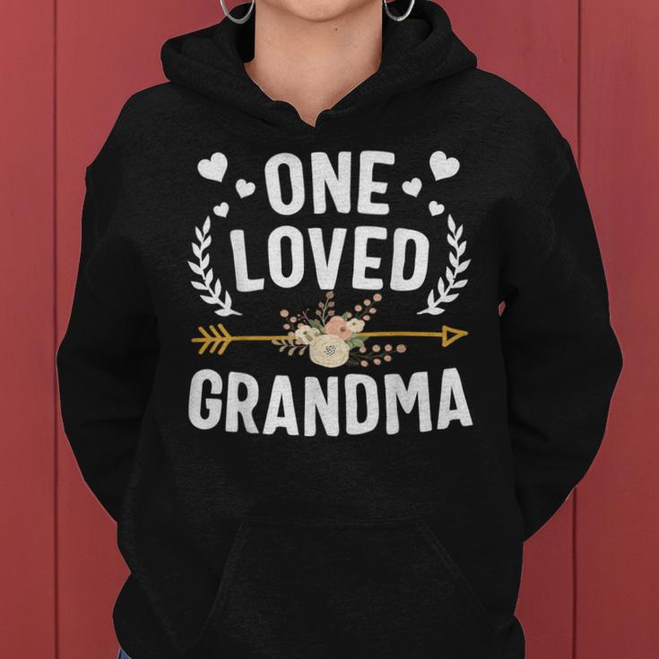 One Loved Grandma Cute Women Hoodie