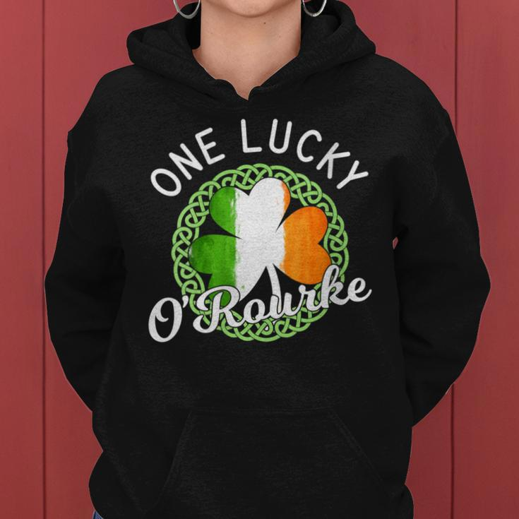 One Lucky O'rourke Irish Family Name Women Hoodie