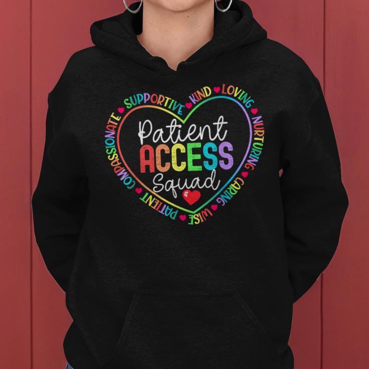 Patient Access Squad Specialist Rainbow Appreciation Women Hoodie