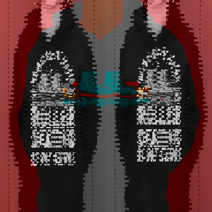 Patines Patines Patinador Mama Patinaje Mama Sudadera con capucha para mujer