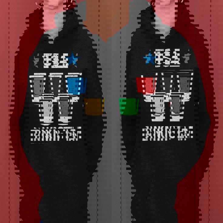 Patriot Olympic Usa Drinking Team Beer Women Hoodie