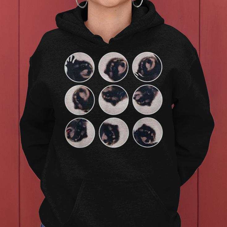 Pedro Raccoon Meme Animal Raccoon Face Trash Panda Women Hoodie