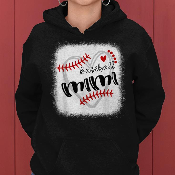 Personalized Baseball Heart Cute Mimi Baseball Women Hoodie