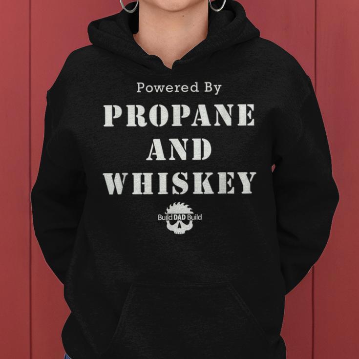 Powered By Propane And Whiskey Women Hoodie