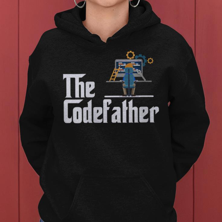 Programmer Dad Nerdy Computer Geeky Father Database Papa Women Hoodie