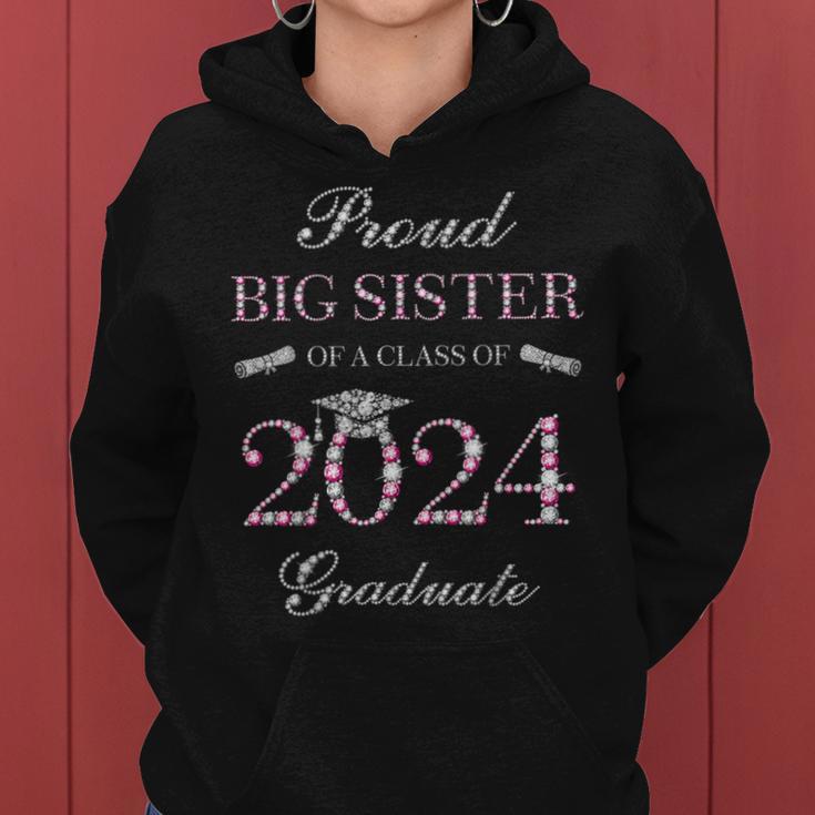 Proud Big Sister Of A Class Of 2024 Graduate Women Hoodie