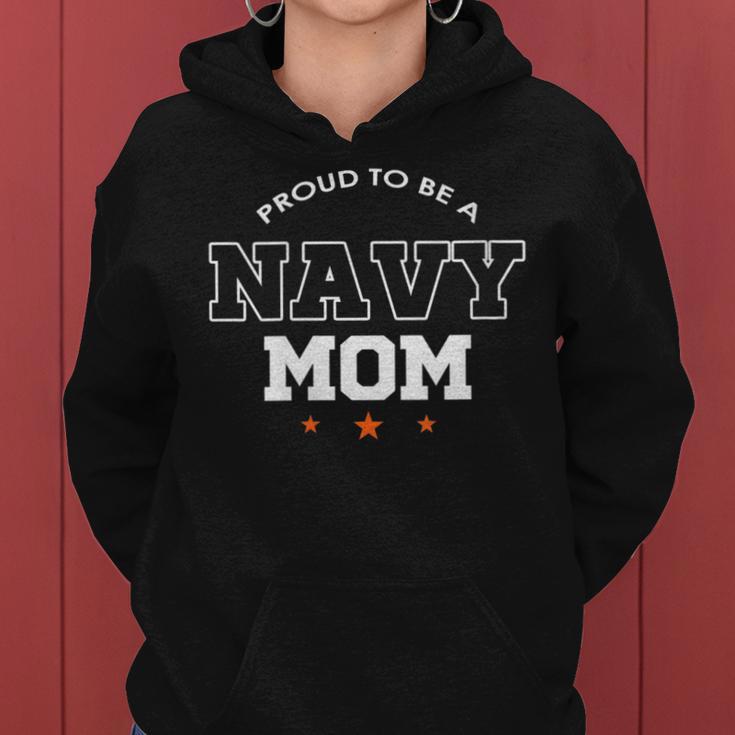 Proud Us Navy Mom Military Pride Women Hoodie