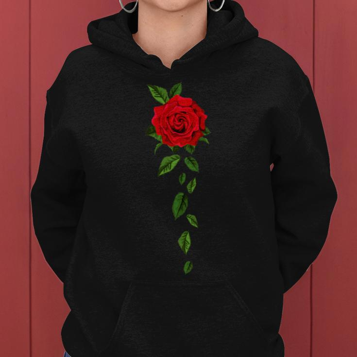 Red Roses For Men Women And Youth Flower Gardening Women Hoodie