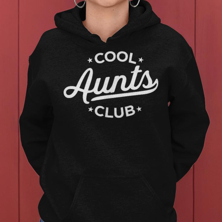Retro Cool Aunts Club Best Auntie Ever Aunt Pocket Women Hoodie