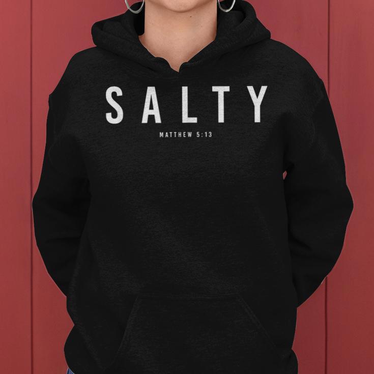 Salty Faith Religious Jesus Christian Women Women Hoodie