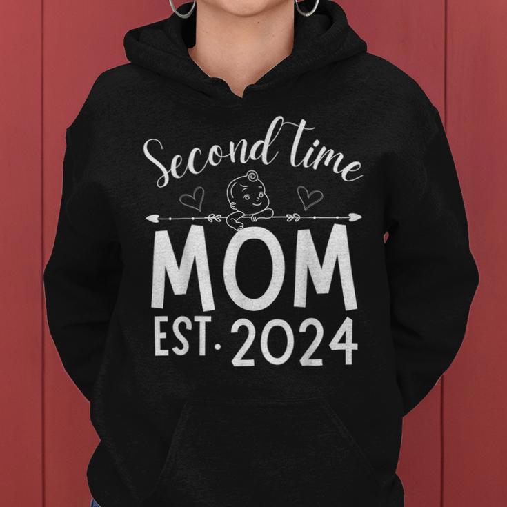 Second Time Mom Pregnancy Mother's Day Soon To Be Mom Women Hoodie