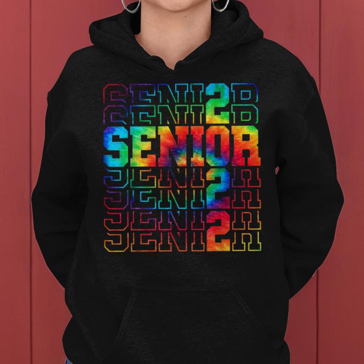 Senior Graduation Girl Class Of 2022 Senior Tie Dye Women Hoodie