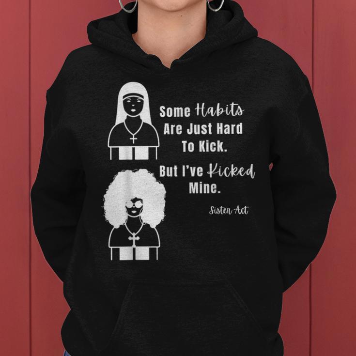 A Sister Act Popular Black Movies Nun's Habit Graphic Women Hoodie