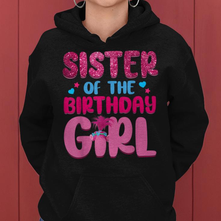 Sister Of The Birthday Girl Family Matching Women Hoodie