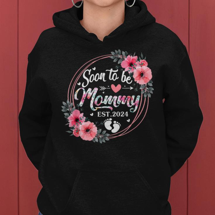 Soon To Be Mommy 2024 Mother's Day First Time Mom Pregnancy Women Hoodie