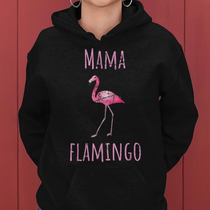 Summer Pink Bird Mamamingo Animal Mama Flamingo Kapuzenpullover für Damen