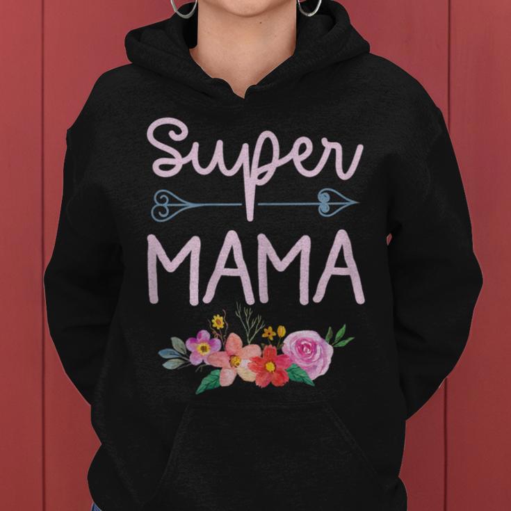 Super Mama Muttertag Kapuzenpullover für Damen