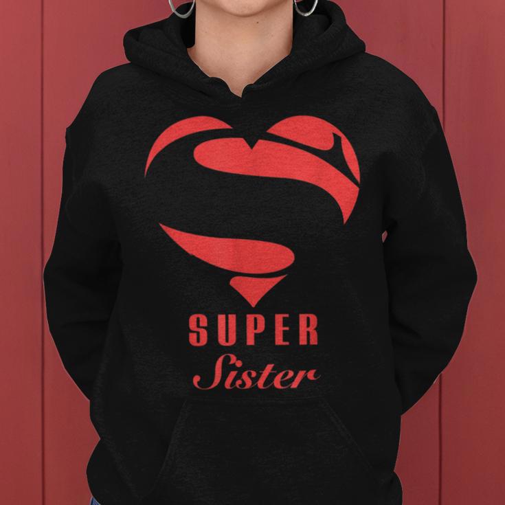 Super Sister Superhero Family Christmas Costume Women Hoodie