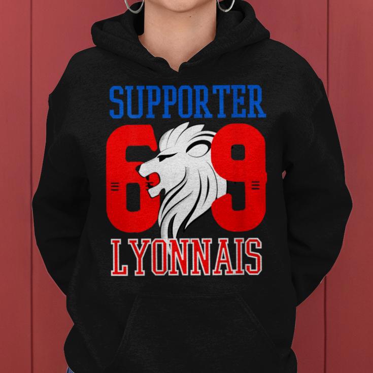 Sweat à Capuche Supporter Lyon OL - Pour Homme Et Enfant - Design Joueur Et Stade - Cadeau Fan Football - 241 G - 5