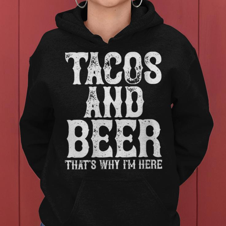 Tacos And Beer Drinking Drunk Cinco De Mayo Women Women Hoodie