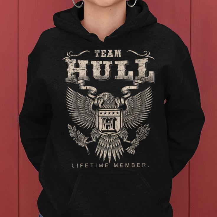 Team Hull Family Name Lifetime Member Women Hoodie