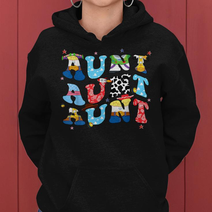 Toy Aunt Story Boy Mom Mother's Day For Womens Women Hoodie