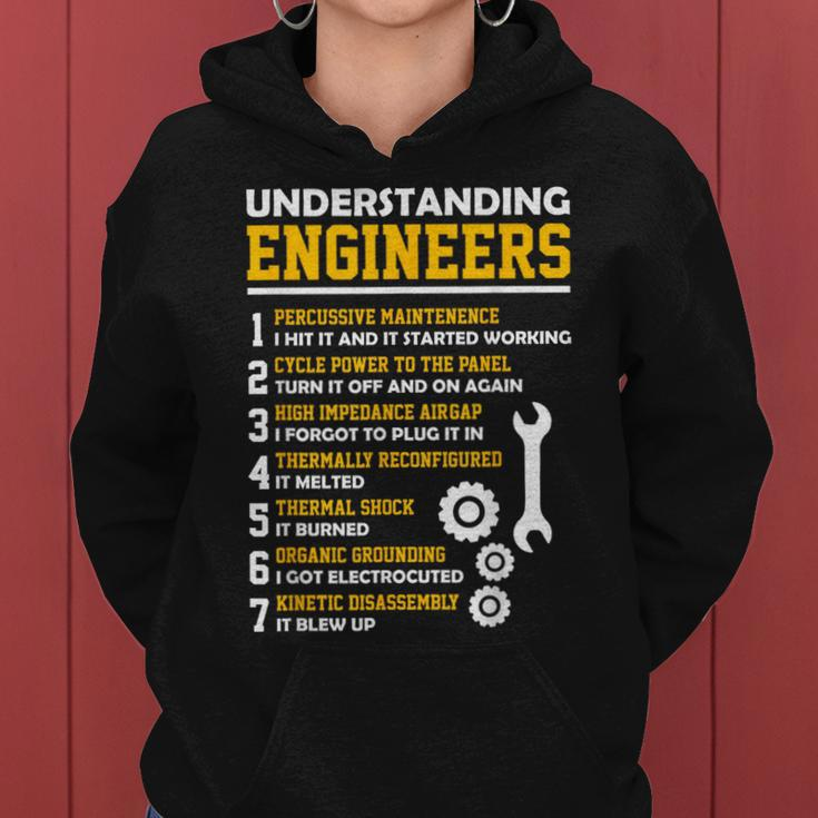 Understanding Engineers Sarcastic Engineering Women Hoodie