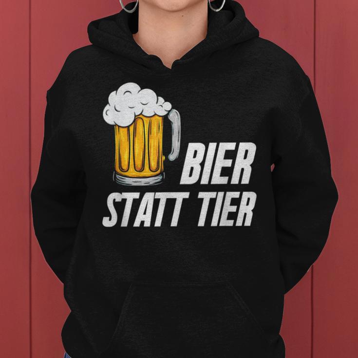 Veganeganegan Beer Instead Of Animal Kapuzenpullover für Damen