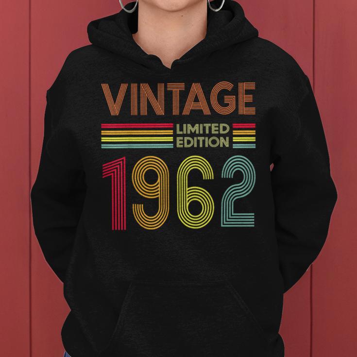 Vintage 1962 60 Years Old And 60Th Birthday Women Hoodie