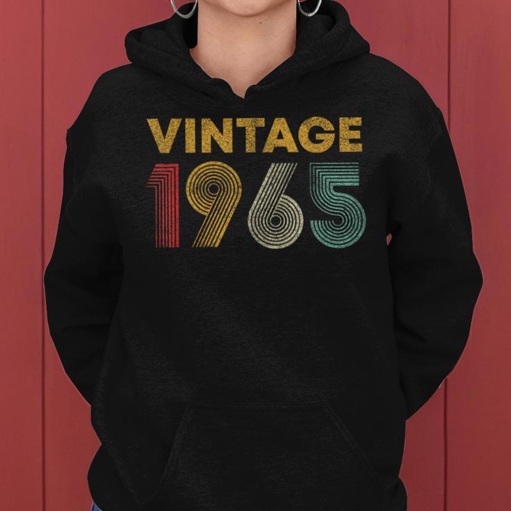 Vintage 1965 58Th Birthday 58 Years Old Women Hoodie