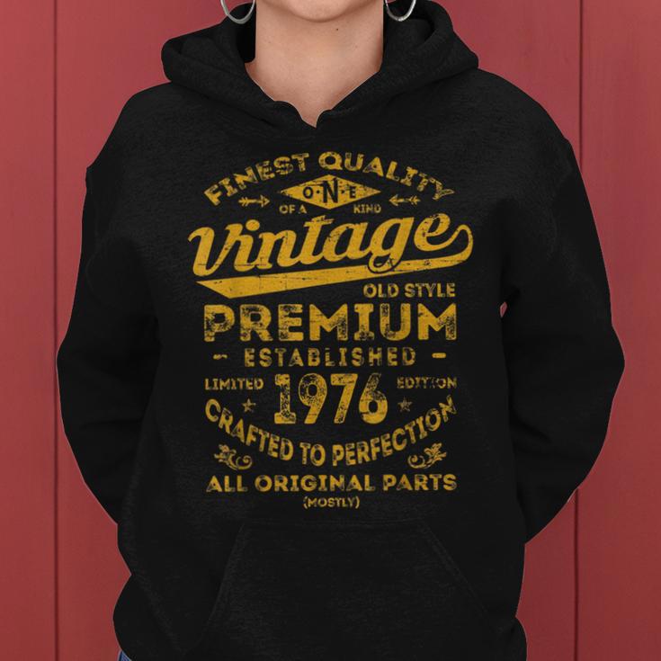 Vintage 1976 44Th Birthday And Women Hoodie