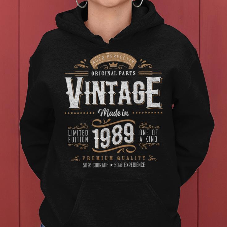 Vintage 1989 35Th Birthday 35 Year Old For Women Women Hoodie