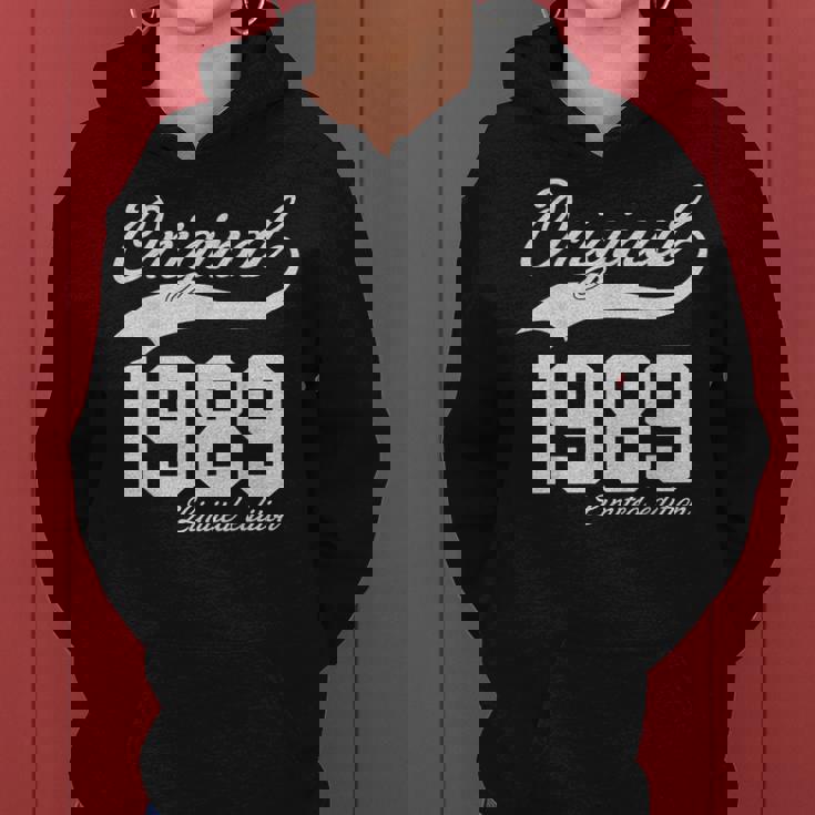 Vintage 1989 Original Parts 35Th Birthday Women Hoodie