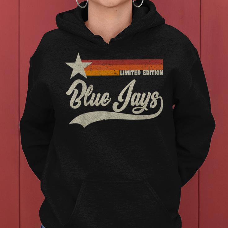 Vintage Blue Jays Name Throwback Retro Boy Girl Women Hoodie