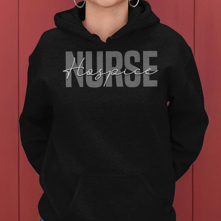 Vintage Hospice Nurse Doctor Graduation Medical Nursing Rn Women Hoodie