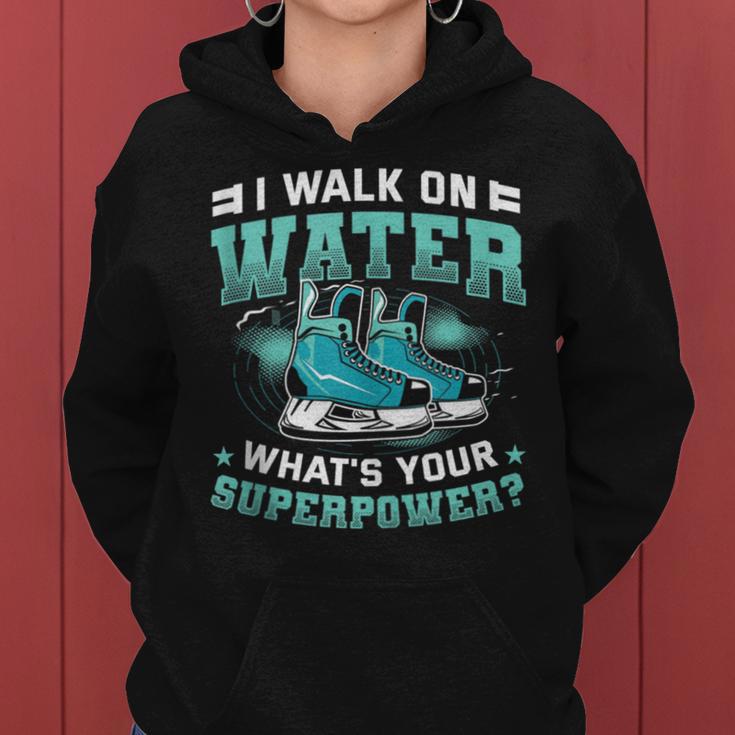 Walk On Water Figure Skating Women Hoodie