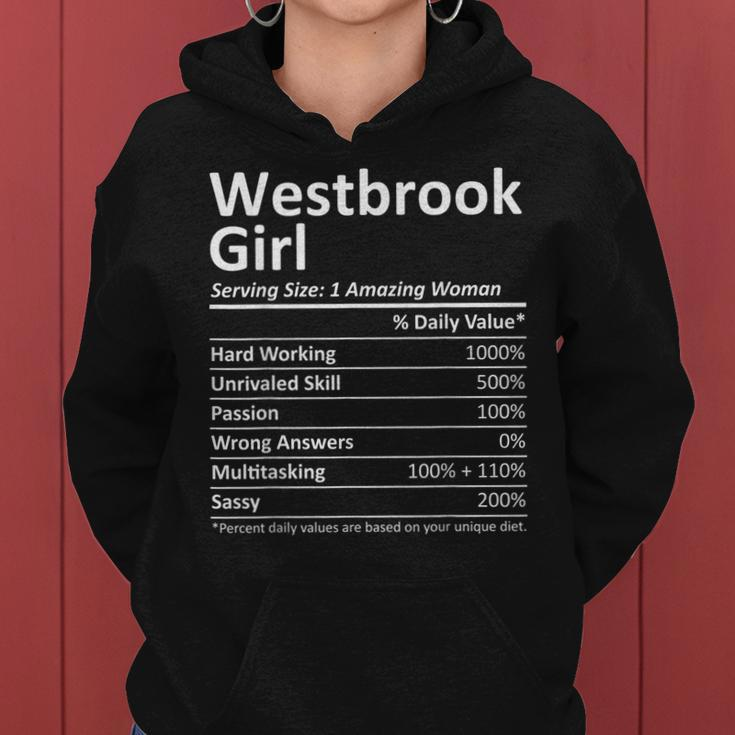 Westbrook Girl Me Maine City Home Roots Usa Women Hoodie