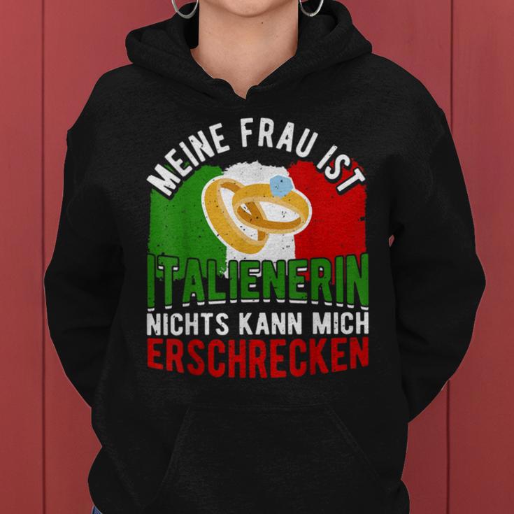 My Wife Is Italian Kapuzenpullover für Damen