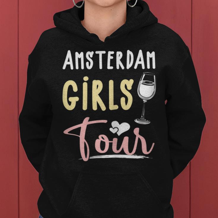 Women's Amsterdam Girls Tour Travel Party Holiday Kapuzenpullover für Damen