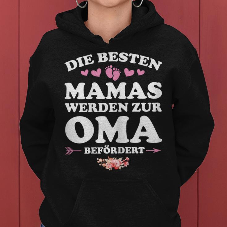 Women's Die Beste Mamas Werden Zur Oma Befördert The Kapuzenpullover für Damen